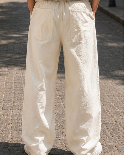 Resort Linen Pants – Off White