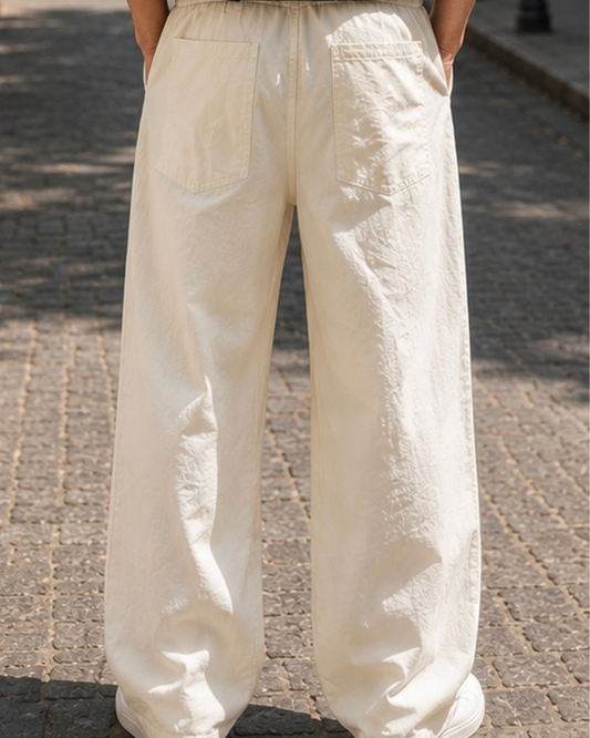 Resort Linen Pants – Off White