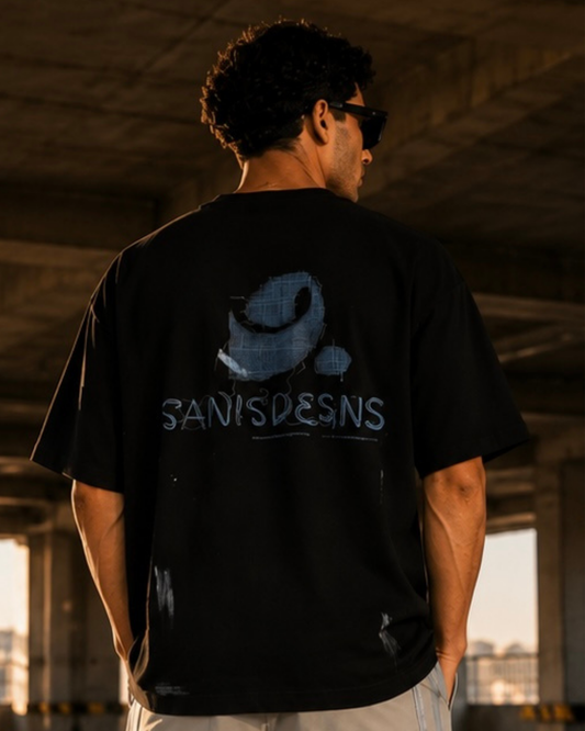 Distressed Tee – Black
