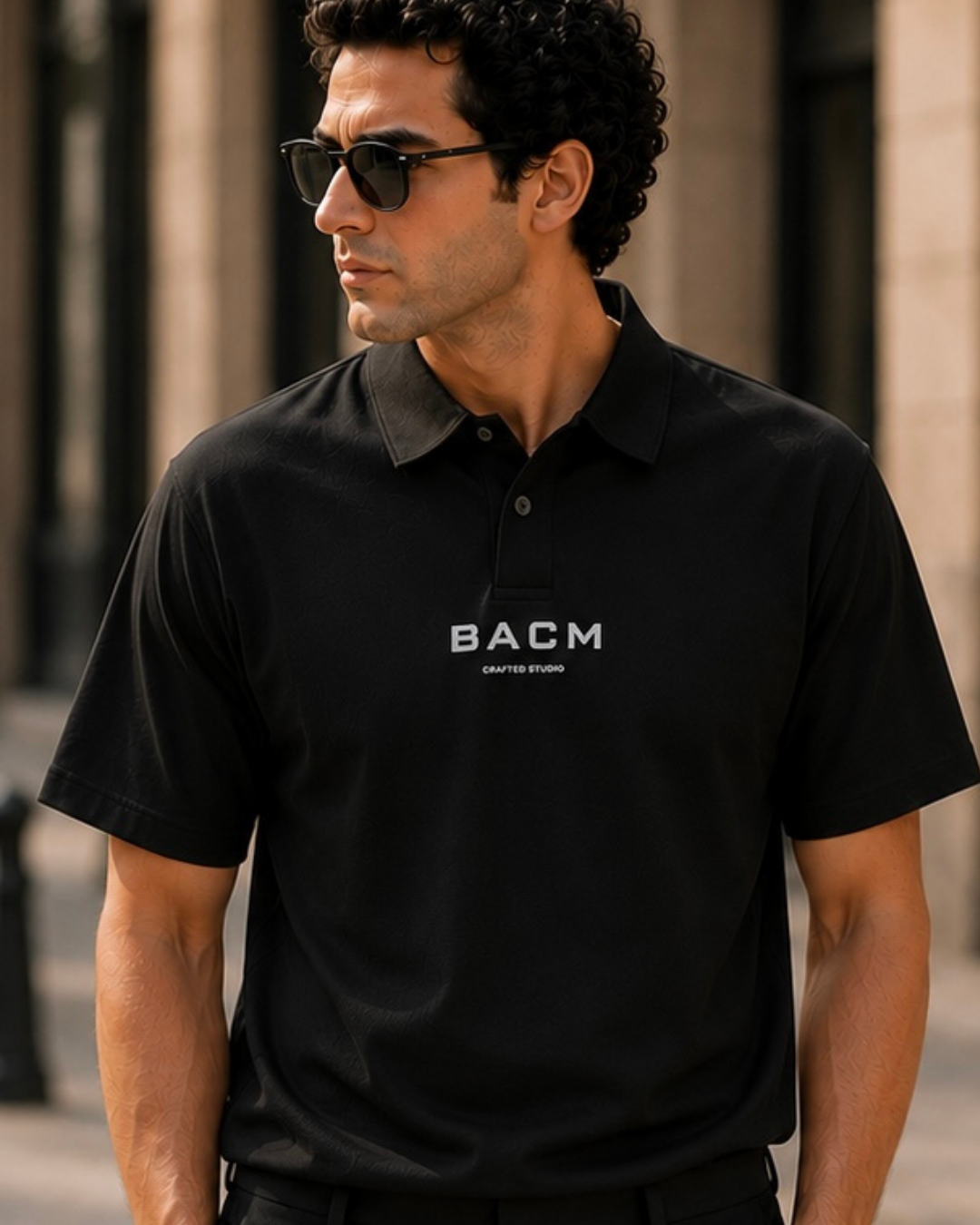 Minimal Polo – Black