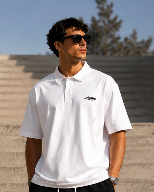 Back Print Shirt - White