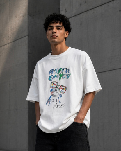 Street Art Tee – White
